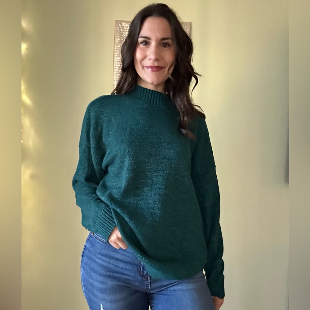 Lauren Conrad Green Sweater